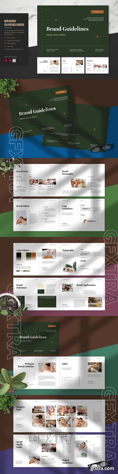 Green Minimalist Brand Guidelines 36VCQ8H Green Minimalist Brand Guidelines 36VCQ8H