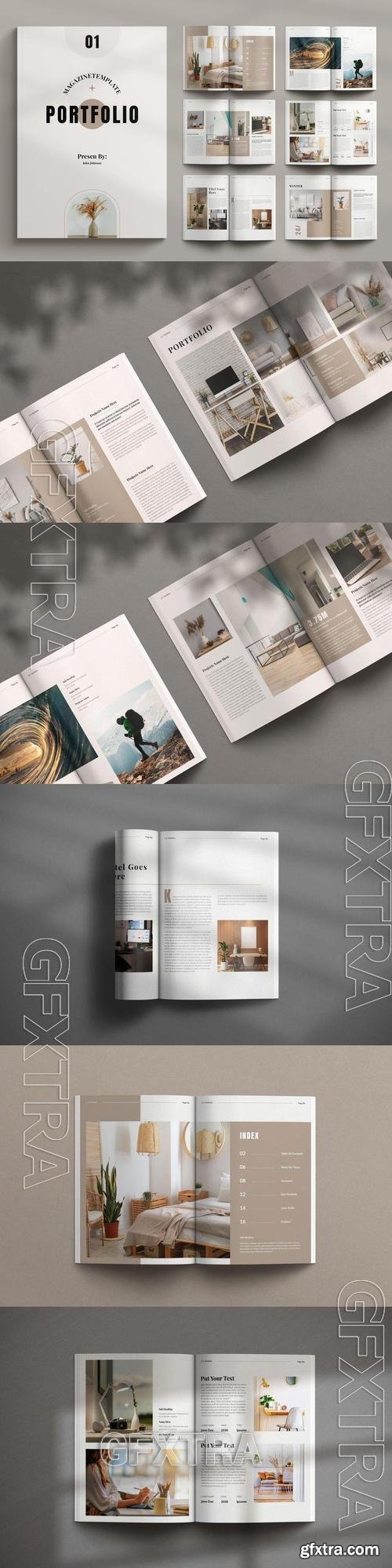 Portfolio Magazine Template Leyout 3QPPHYV Portfolio Magazine Template Leyout 3QPPHYV