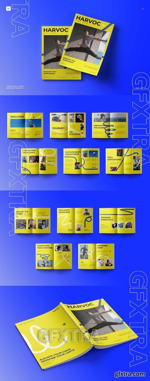 Yellow Modern Creative Sportswear Magazine 003 ASRPAFB Yellow Modern Creative Sportswear Magazine 003 ASRPAFB