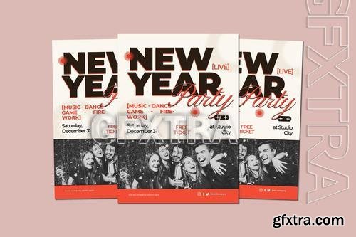 New Year Party Flyer MAM6EXB New Year Party Flyer MAM6EXB