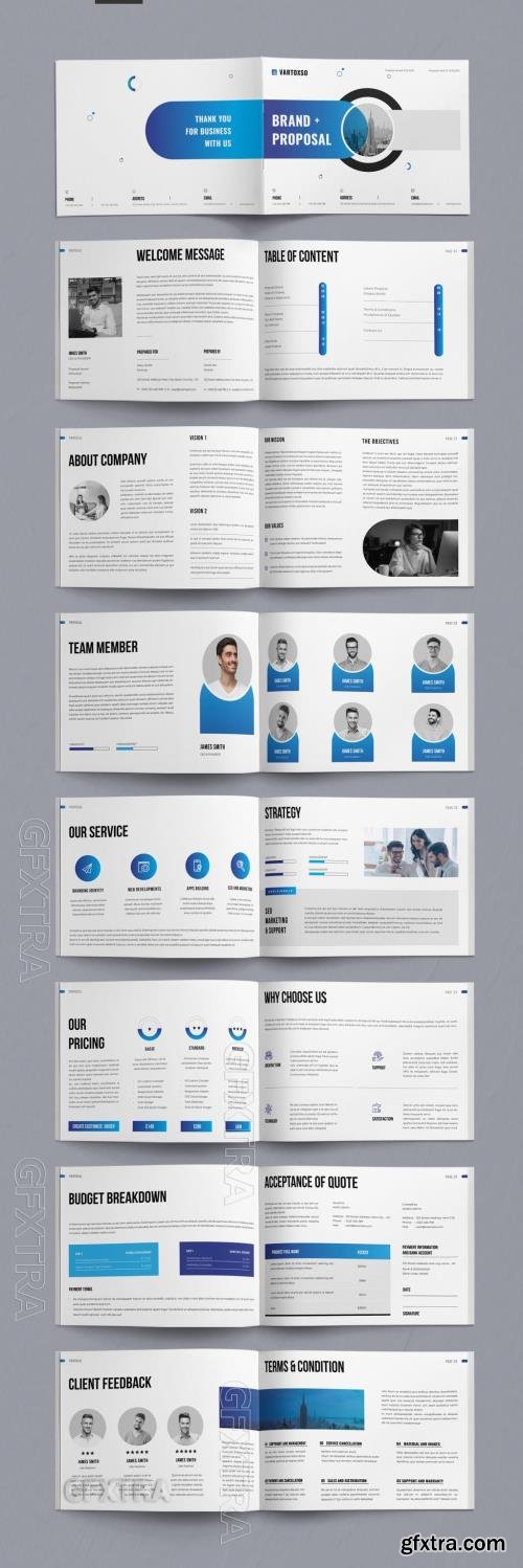 Brand Proposal Layout Landscape 763770690