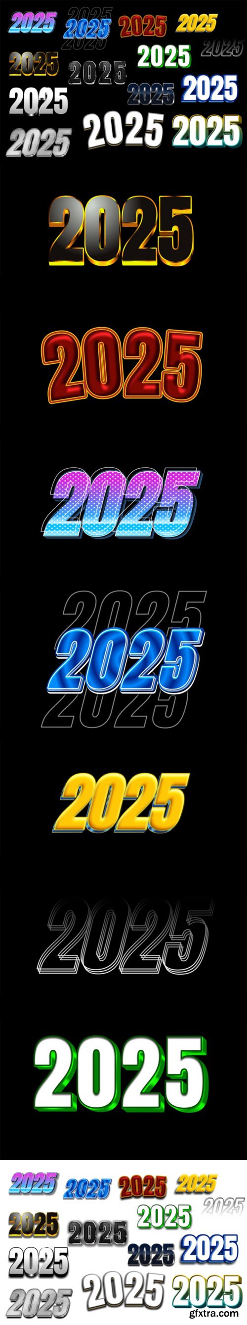 15 Typography Graphics for 2025 15 Typography Graphics for 2025