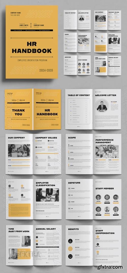 Employee Handbook Brochure Layout 749236195 Employee Handbook Brochure Layout 749236195