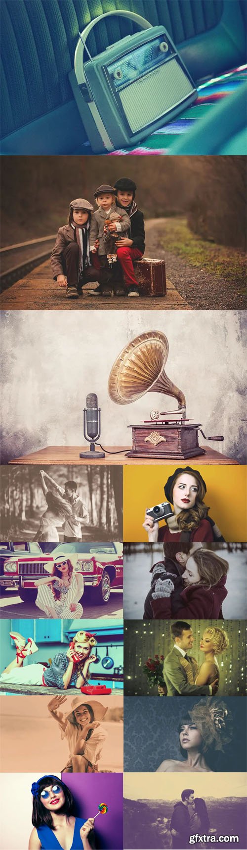 Retro Photoshop Actions Bundle - 20 Effects Retro Photoshop Actions Bundle - 20 Effects