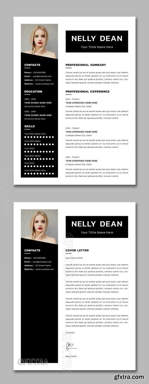 Classic Resume and Cover Letter Set 749760034