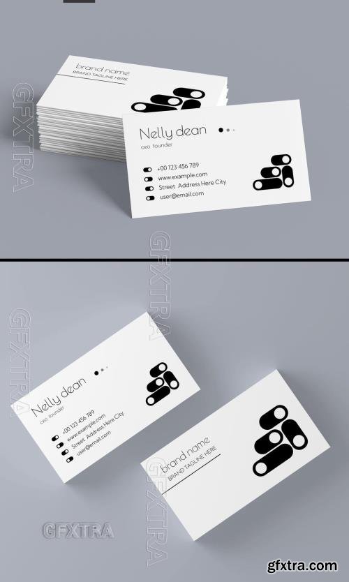 Minimalist Business Card Layout 762061643 Minimalist Business Card Layout 762061643
