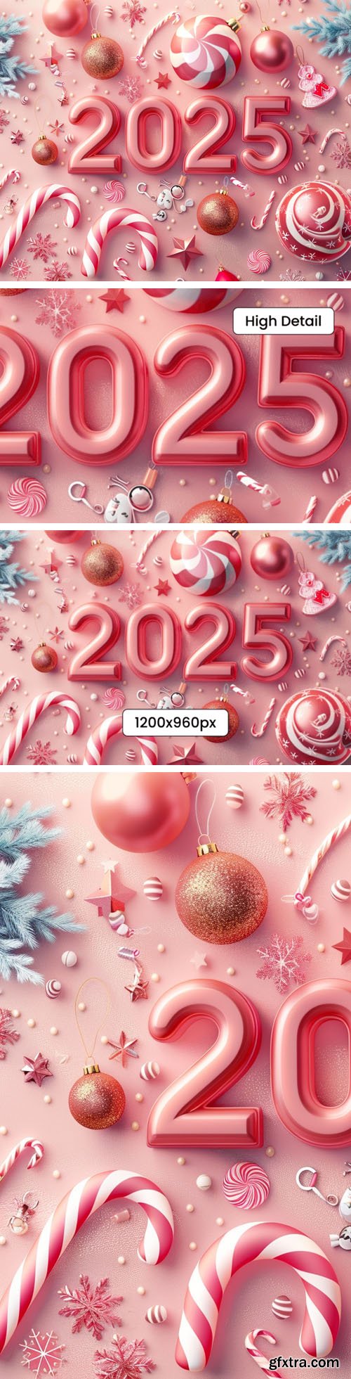 Pink New Year 2025 Graphic Design Pink New Year 2025 Graphic Design