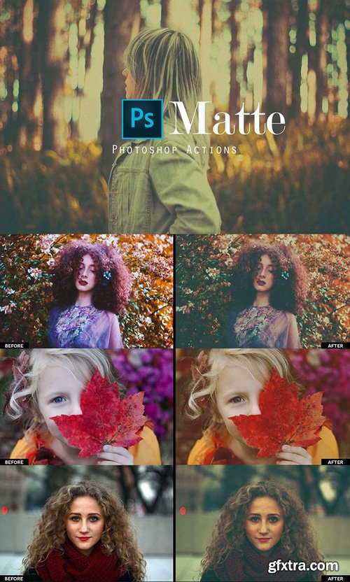 Matte Actions for Photoshop Matte Actions for Photoshop