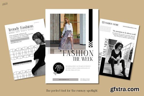 Fashion Font - Gilda 5G3A2Q4