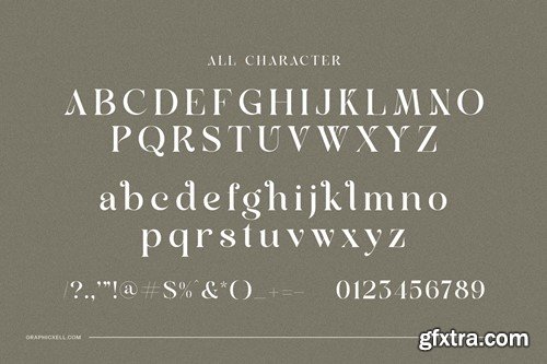 Agnifa - Elegant Serif Font S74TDCU