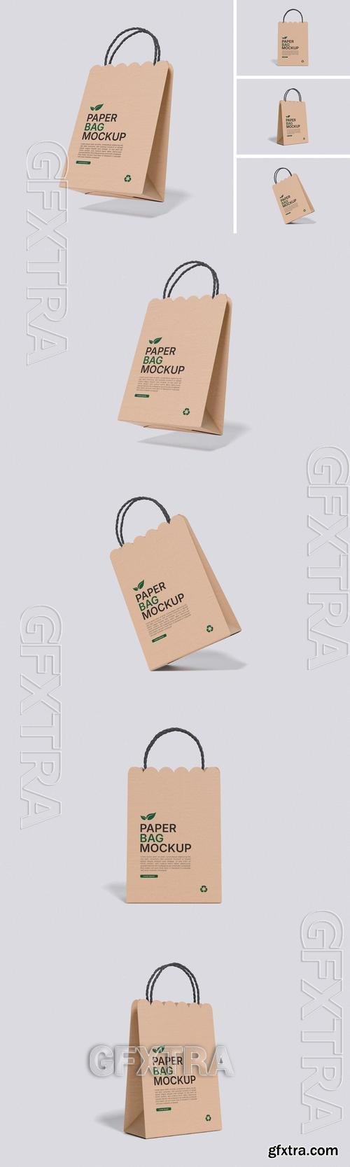Paper Bag Mockup 6ULWA65 Paper Bag Mockup 6ULWA65