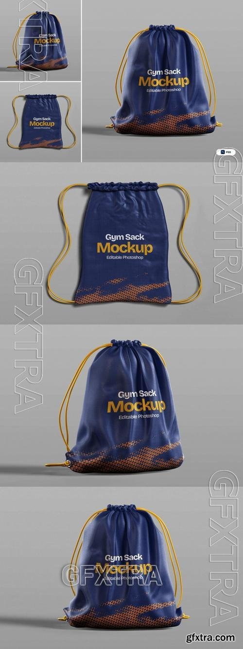 Gym Sack Mockup ZZQTVGG Gym Sack Mockup ZZQTVGG