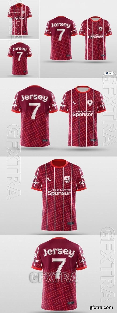 Football Jersey Mockup 6477CUD Football Jersey Mockup 6477CUD