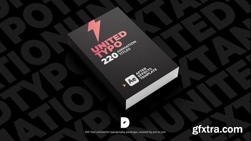 Videohive United Typo 220 Text Animation 42712611 Videohive United Typo 220 Text Animation 42712611