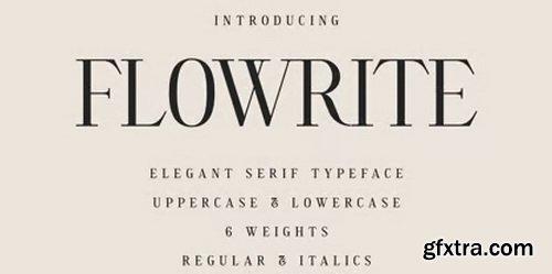 Myfonts - Flowrite Font Family Myfonts - Flowrite Font Family