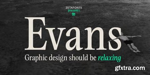 Myfonts - Evans Font Family Myfonts - Evans Font Family