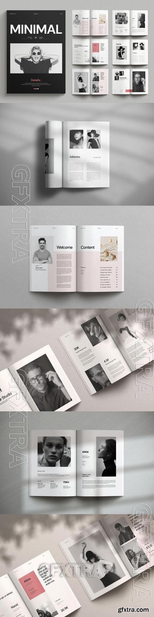 Minimal Brochure Layout U9RE6NV