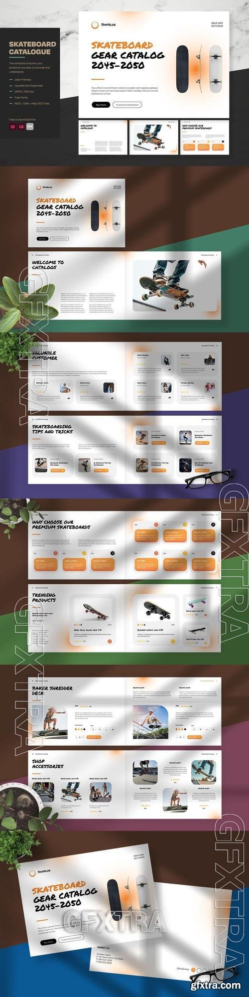 Clean Skateboard Gear Catalogue GEPPAU4