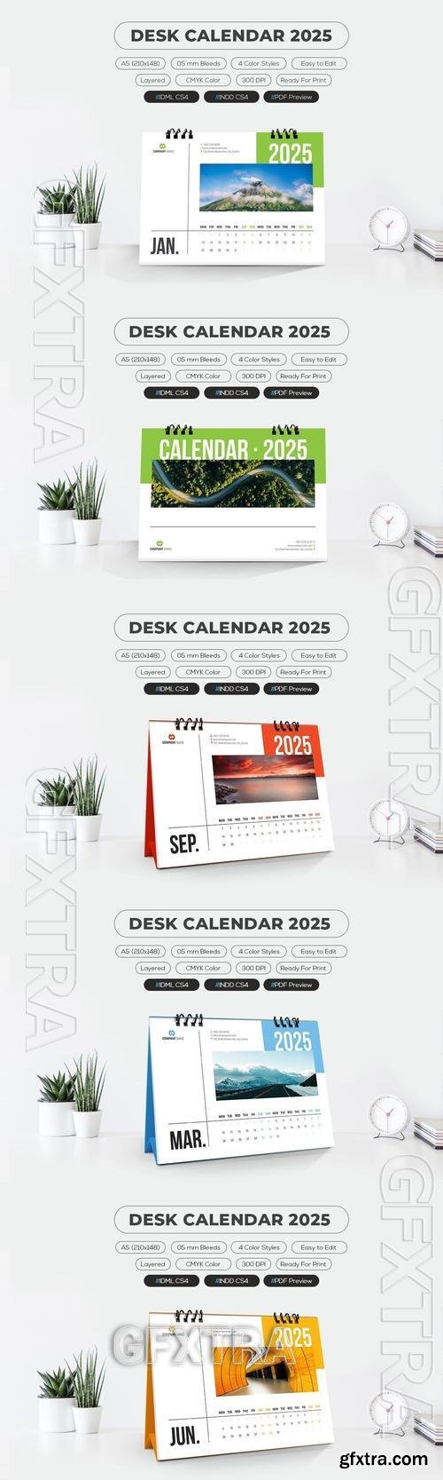 Desk Calendar 2025 ALNHUX6