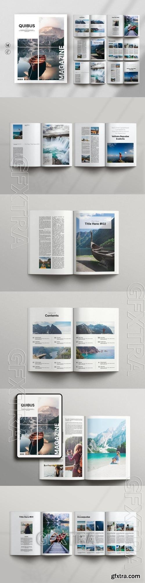 Travel Magazine Layout 5VLY3VC Travel Magazine Layout 5VLY3VC