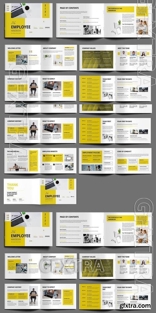 HR Employee Handbook Template Layout 6CSTA3R HR Employee Handbook Template Layout 6CSTA3R