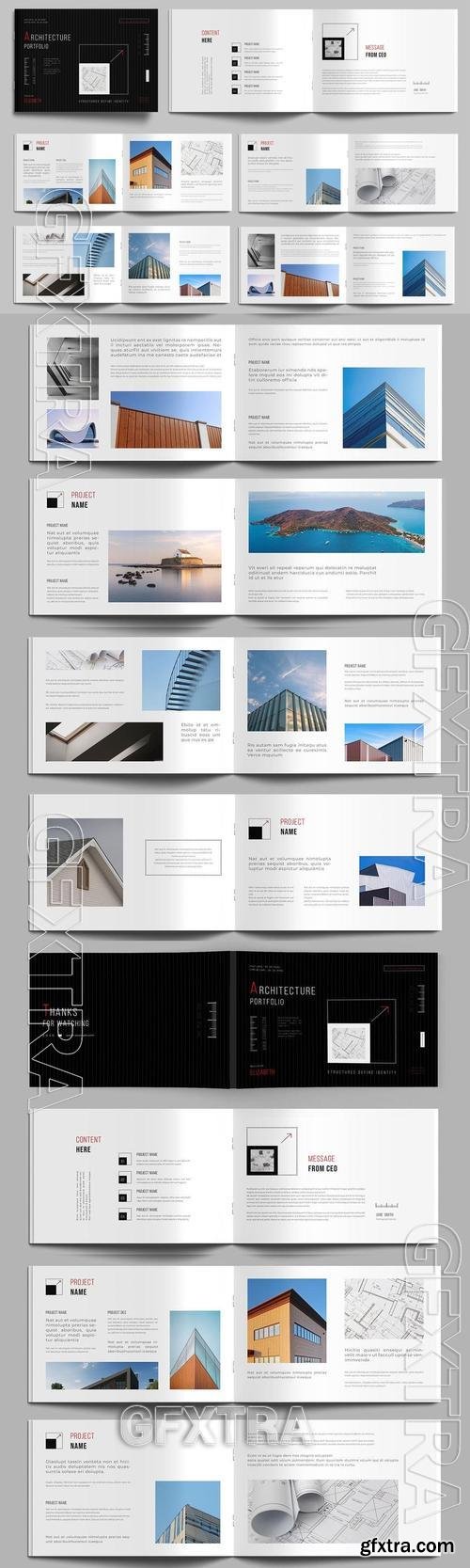 Modern Architecture Portfolio Template ZADPCX2