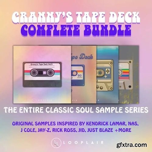 Looplair Granny's Tape Deck Complete Bundle Compositions and Stems