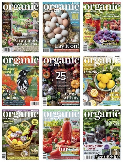 ABC Organic Gardener Magazine - Full Year 2024 Collection