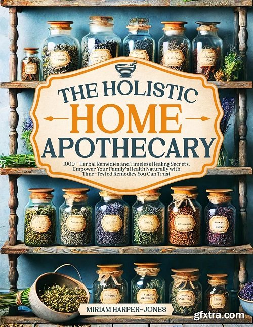 The Holistic Home Apothecary Book: 1000+ Herbal Remedies and Timeless Healing Secrets