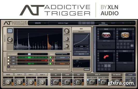 XLN Audio Addictive Trigger 1.3.6 Drum Vault Bundle