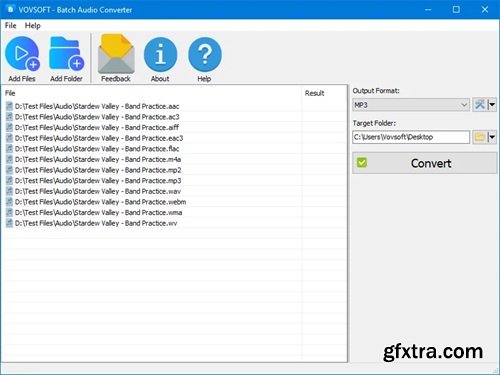 VovSoft Batch Audio Converter 1.2