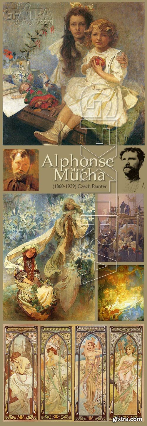 Alphonse Maria Mucha (1860-1939) Czech Painter 725xJPG UHQ ALL WORKS Alphonse Maria Mucha (1860-1939) Czech Painter 725xJPG UHQ ALL WORKS