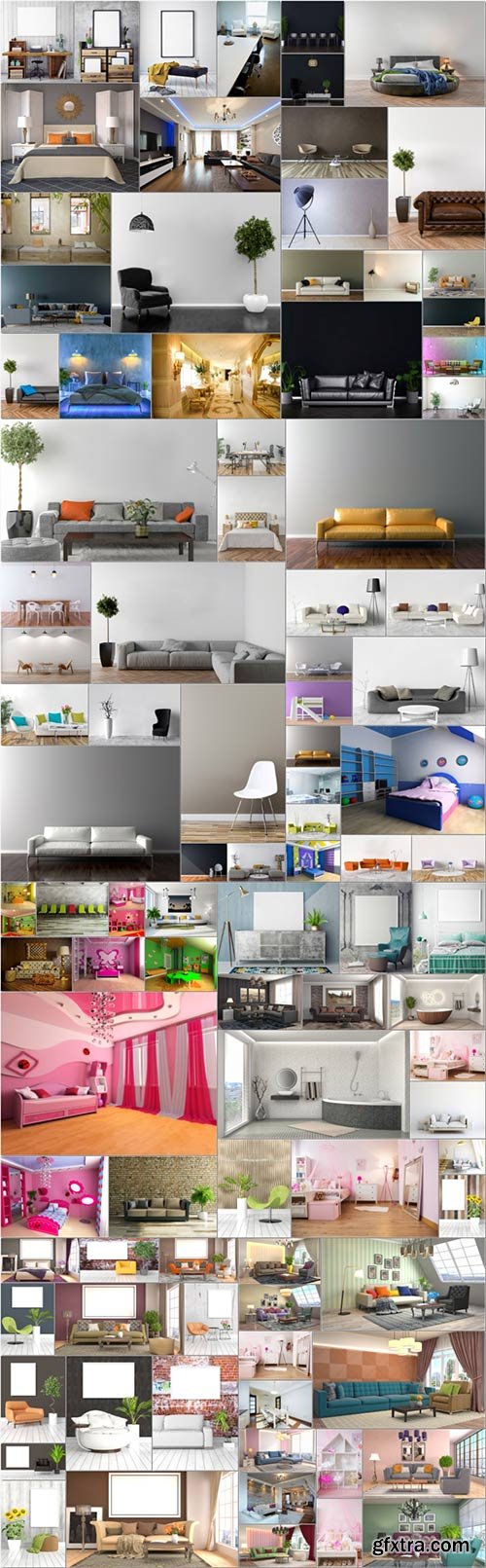 Interior, stock photo bundle vol 7