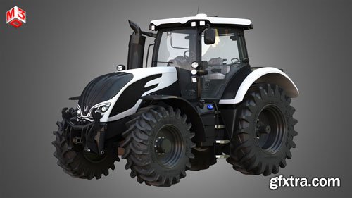CgTrader - S394 - Series Tractor 3D model CgTrader - S394 - Series Tractor 3D model