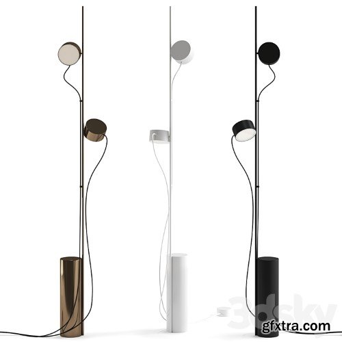 Post Led by Earnest Studio from Muuto Floor Lamp
