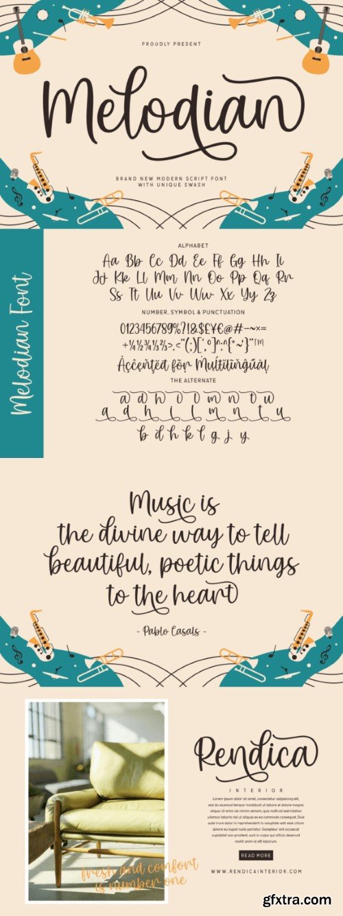 Melodian Font