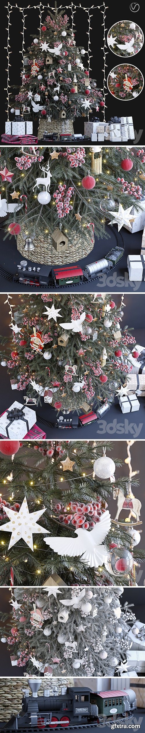 Christmas Tree 6. Vray Christmas Tree 6. Vray