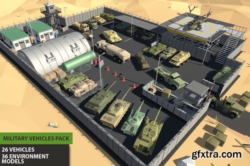 Asset Store – Stylized Military Vehicles Pack - v1.02 Asset Store – Stylized Military Vehicles Pack - v1.02