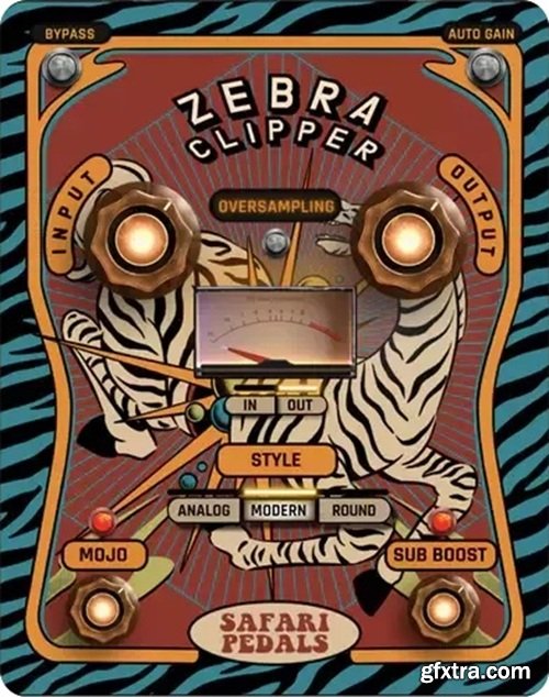 Safari Pedals Zebra Clipper v1.0.82