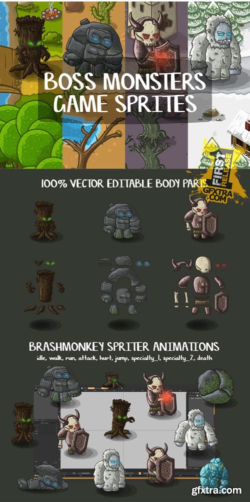 Craftpix - Boss Monster Game Sprites