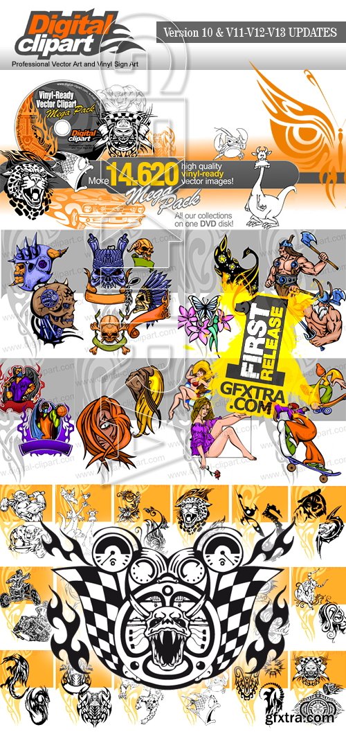 Digital Clipart - FULL Collection 14.620xEPS