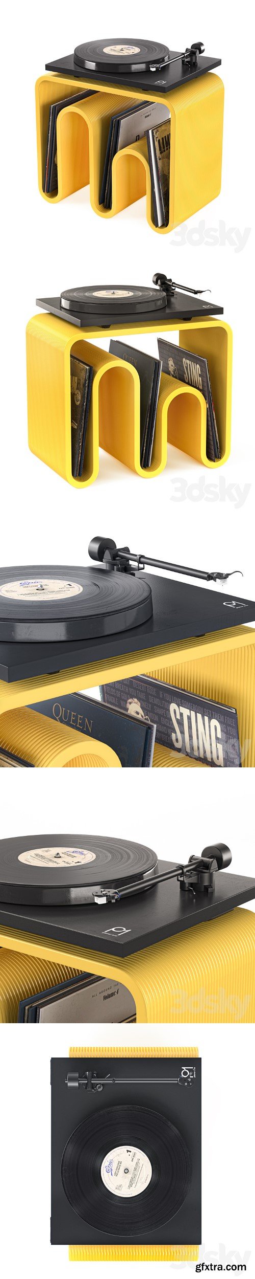 Vinyl turntable Rega Planar1 Black