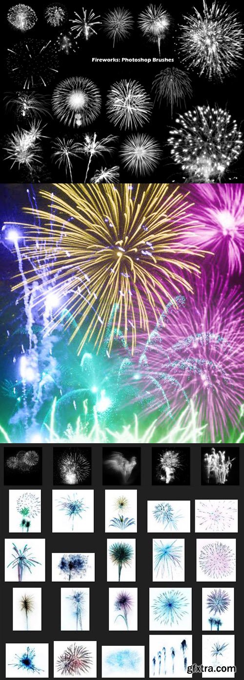 Fireworks Brushes Pack [ABR] for Photoshop