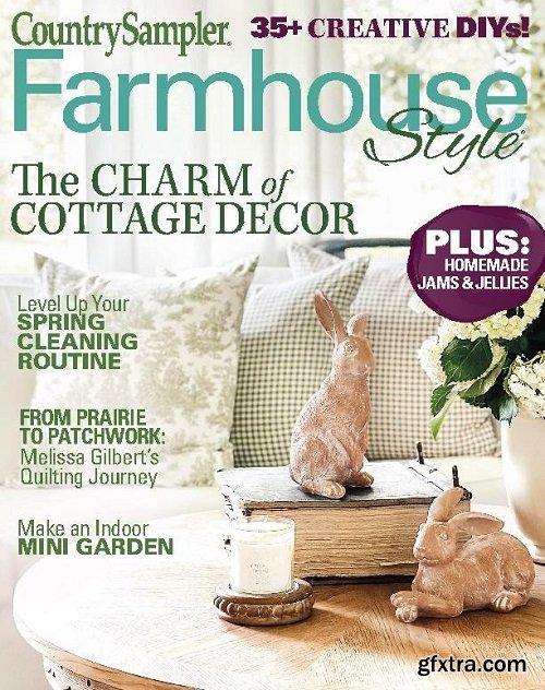 Country Sampler Farmhouse Style - Spring 2025