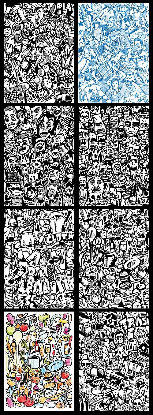 Amazing Doodles! 50xEPS