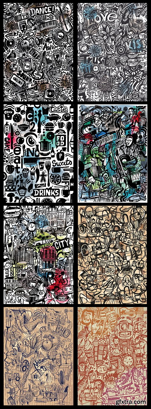 Amazing Doodles! 50xEPS