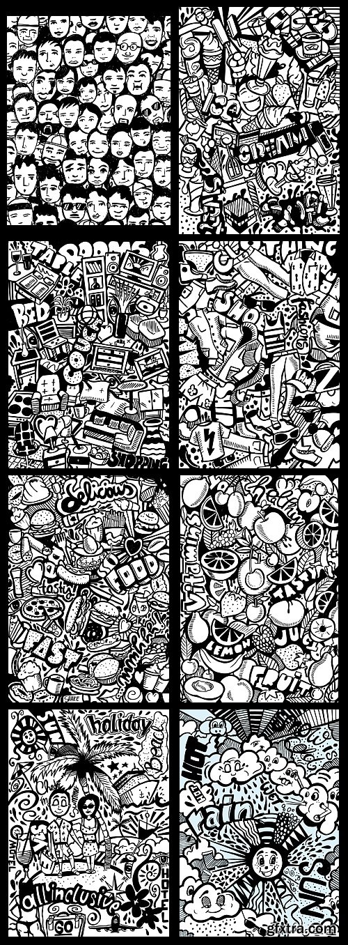 Amazing Doodles! 50xEPS