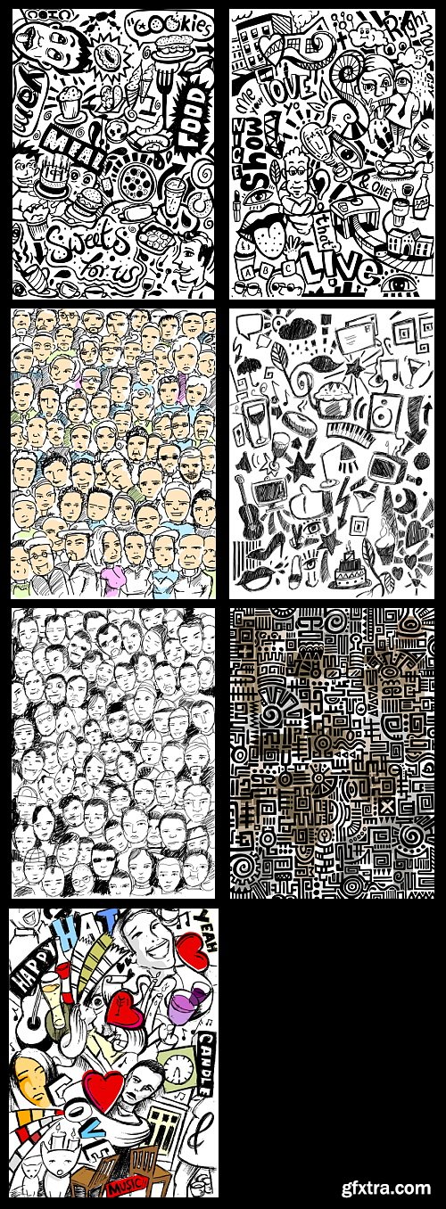 Amazing Doodles! 50xEPS