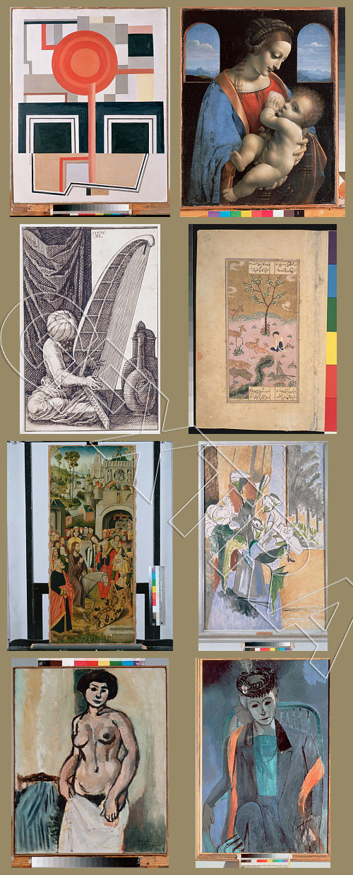 The State Hermitage Museum - 100 Great Paintings in Professional Scans