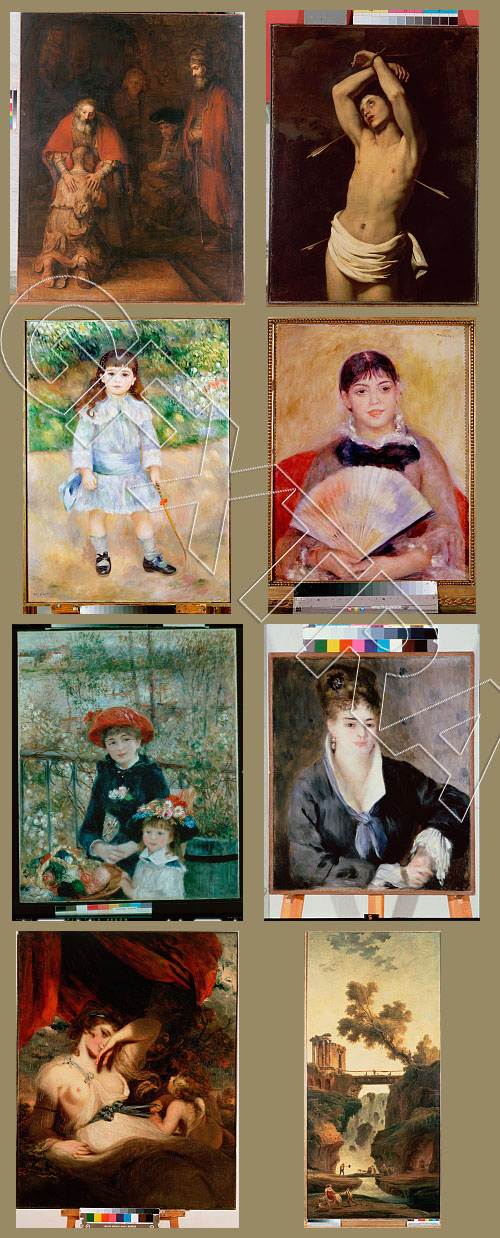 The State Hermitage Museum - 100 Great Paintings in Professional Scans